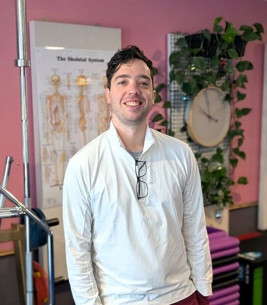 Matt, independent personal trainer, in the studio